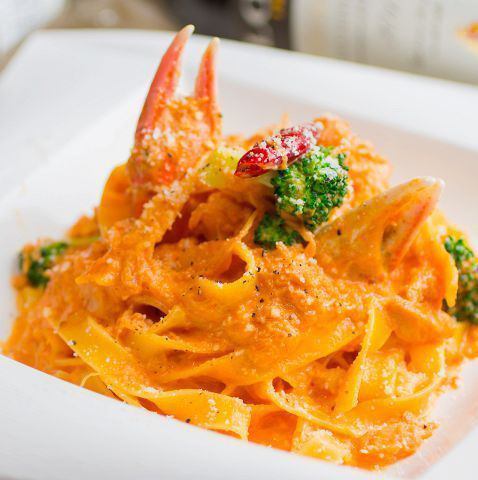 [Fresh pasta] Snow crab with tomato cream