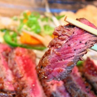 Japanese black beef sirloin steak (100g ~)