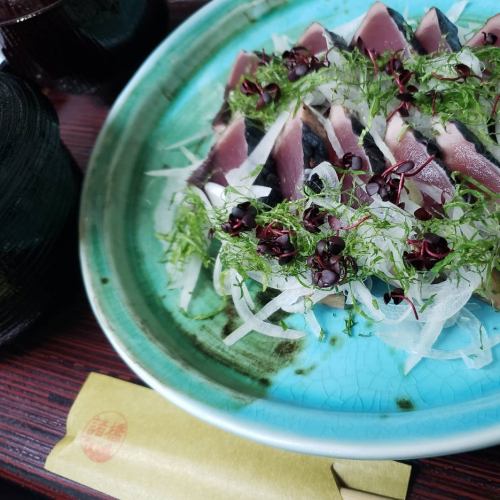 [Excellent freshness!] [Seared bonito set meal] from Makurazaki, Kagoshima Prefecture