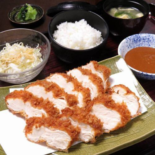Miyazaki Nichinan chicken cutlet set meal