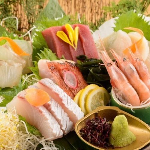 Assorted 7 types of sashimi for 1 person *Please see "Today's Recommended Menu" for the sashimi contents.