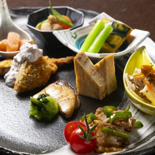 Enjoy authentic cuisine for lunch◎ A colorful one-plate lunch made with domestic ingredients!