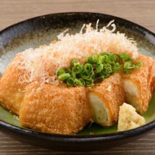 Deep-fried Kyushu soy milk / Deep-fried Tokachi burdock
