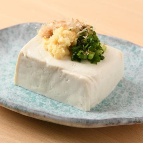 島豆腐の冷奴