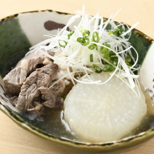 黒毛和牛の牛すじ大根