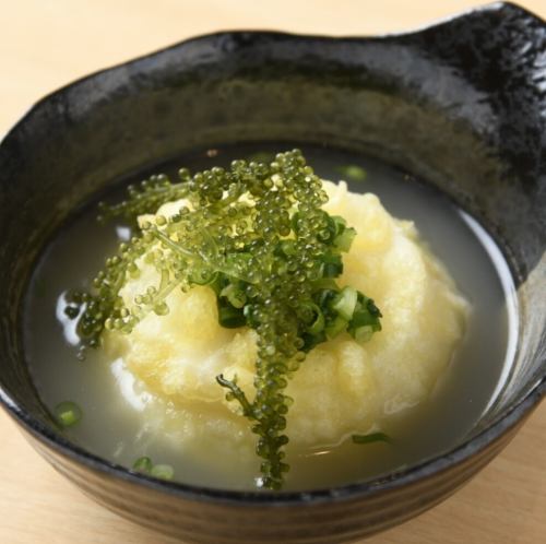 ジーマーミ豆腐の揚げだし