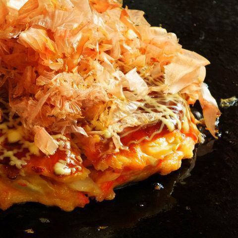 自慢のお好み焼きをぜひご堪能ください◎