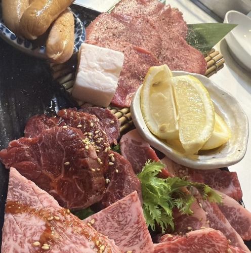 焼肉盛り合わせ　400g