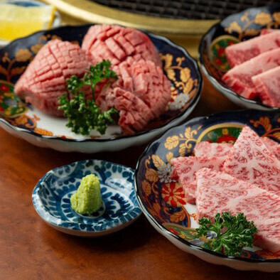 厚切りタン付き！食べ飲み2H【和牛最強コスパの進化版】ご褒美価格平日限定7，480→6，000円税込