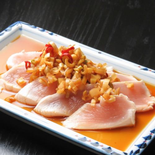 Chicken ponzu sashimi / chicken salad (boiled)