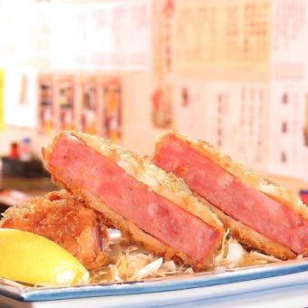 揚げ物※写真は厚切り宇都宮ハムカツです