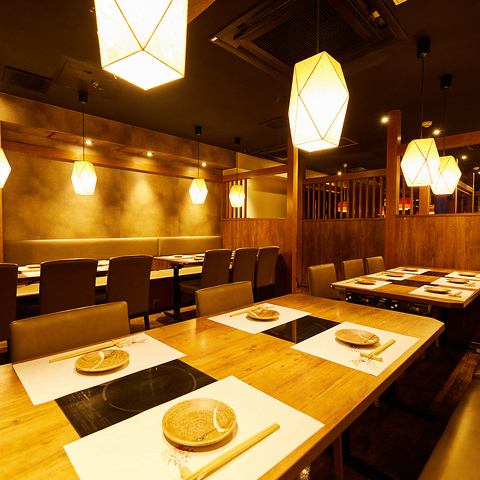 最大50人まで可能！様々なシーンでご利用下さい♪貸切も◎