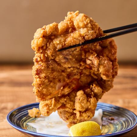 台湾唐揚げ　米粉で揚げた大鶏排