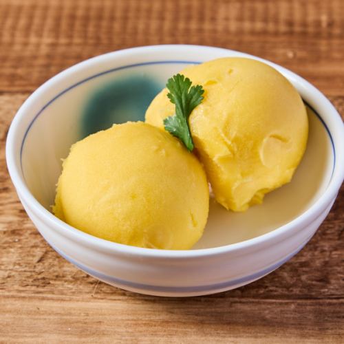 さわやかマンゴーシャーベット