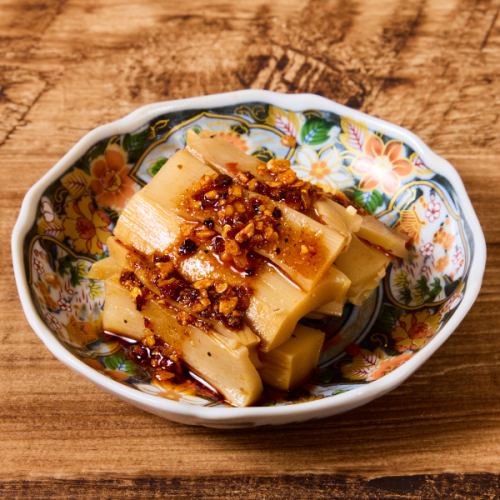 ピリ辛ラー油メンマ