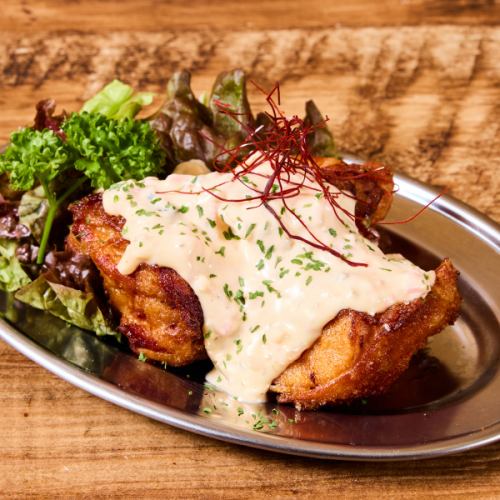 秘伝の出汁唐揚げ　生姜ルタル