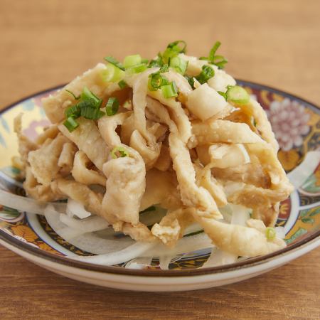 鶏皮ポン酢