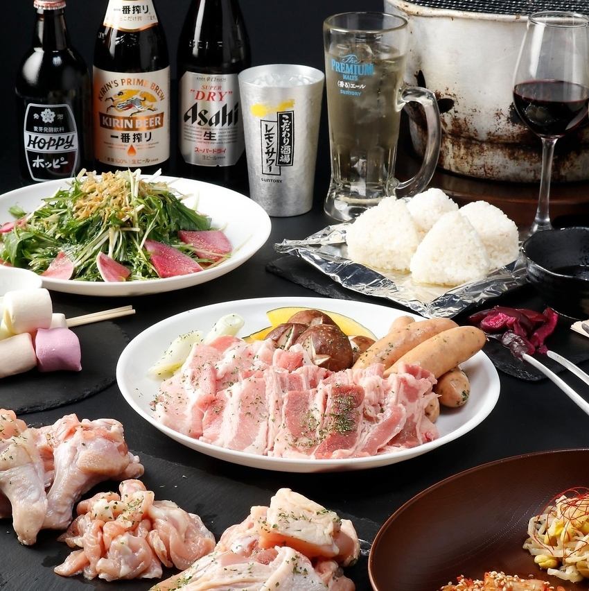 川越で屋内BBQ始めました！絶品肉料理とビールで乾杯。