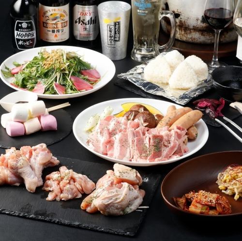 手ぶらでOK！気軽にBBQ！