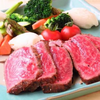 [Recommended] Limited course to enjoy Hida beef 6,500 yen★120 minutes all-you-can-drink★Comes with raw + sparkling wine★