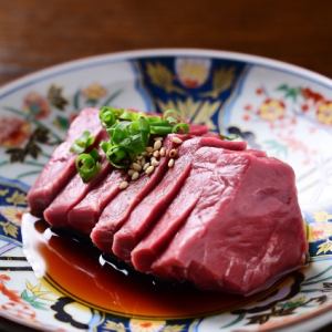 牛ハツ刺し～レバ刺し風～