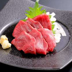 Kumamoto specialty: horse meat