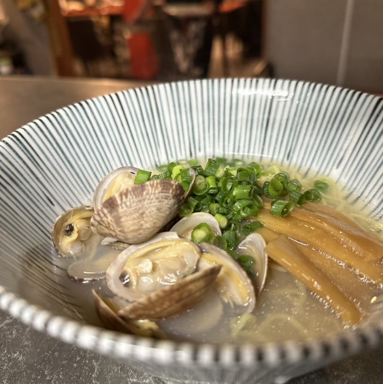 塩 浅蜊ラーメン