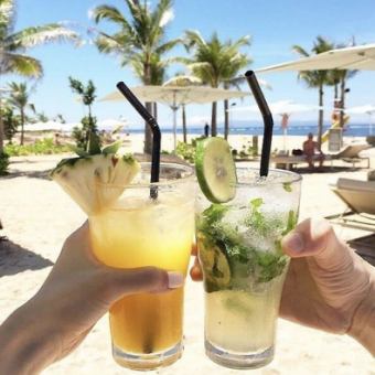 【平日女性限定】インスタ映え間違いなし BBQ+2時間飲み放題付 6000円→5000円