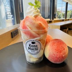 Konomachi 컵 파르페 「복숭아」