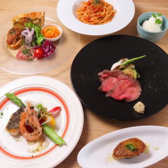 シェフおまかせプレミアムコース 5500円