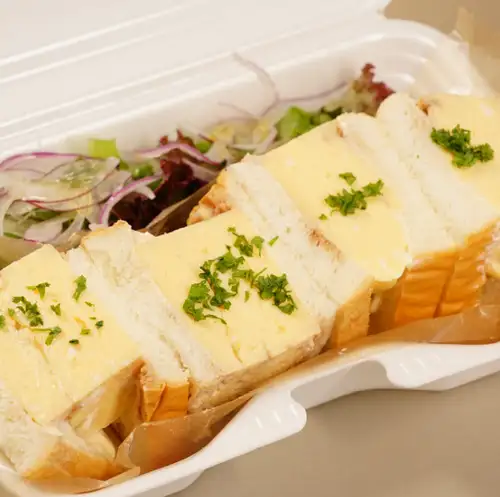 두꺼운 구운 계란 모래 BOX