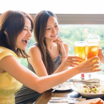 [Perfect for girls' nights out♪] Nomoze girls' night out course with 6 dishes and 3 hours of all-you-can-drink