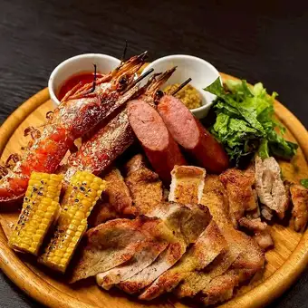 夏季限定♪【BBQコース】 マルゲリータ・BBQプレートなど