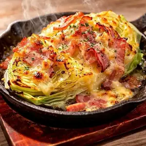 烤箱烤高麗菜