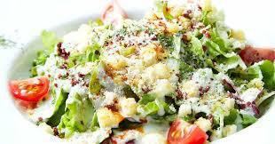Classic Caesar Salad with Homemade Dressing