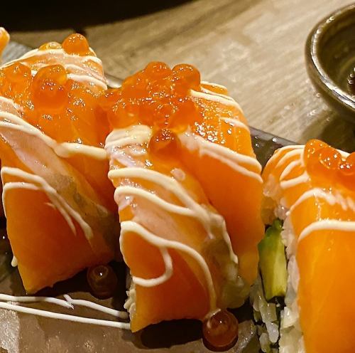 ●三文鱼卷寿司