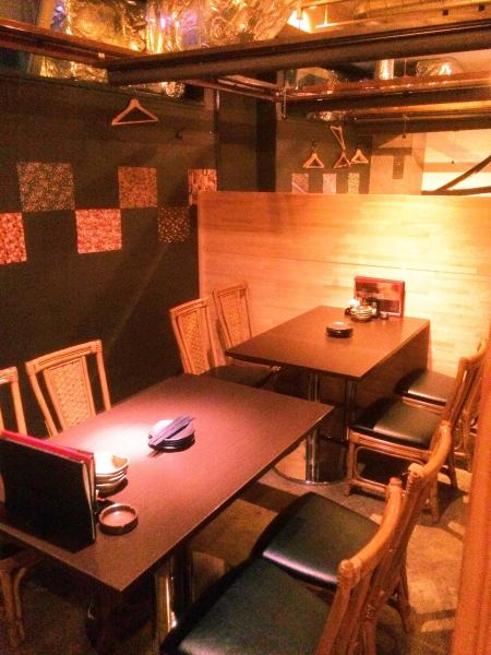 ●【~Bettei~: Fully private room ~Kyomachiya style~】●: 6~30 people.: A private room with a motif of "relaxing atmosphere"