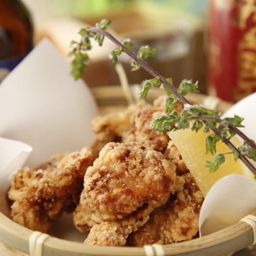 Deep-fried local chicken