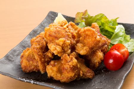 Deep-fried chicken from a popular chicken restaurant
