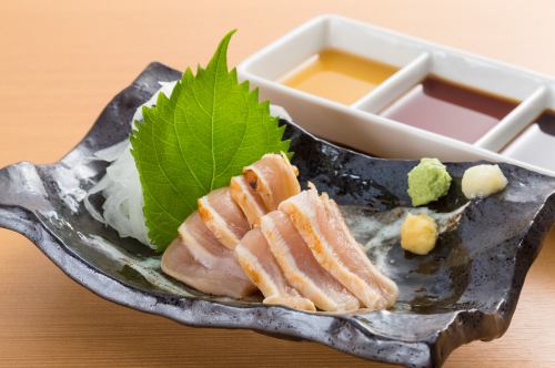 鶏むねのタタキ刺身