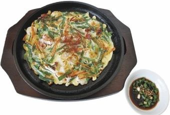 Seafood pancake