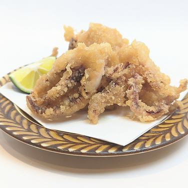 【なかとうの揚げ物】イカゲソ唐揚げ/谷井農園直送！厚切りフライドポテト