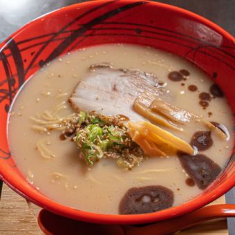 Chicken bone broth ramen average