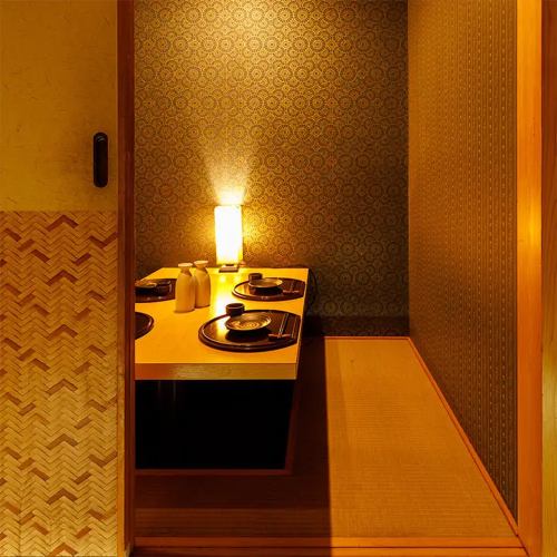 宴会に最適な完全個室！