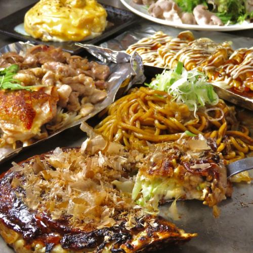 人気店の定番☆お好み焼き