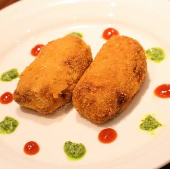 自家製 海老&コーンのクリームコロッケ