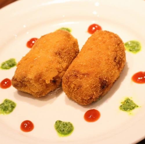 自家製 海老&コーンのクリームコロッケ