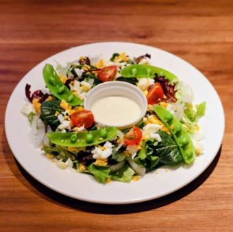 春のミモザサラダ 新たまねぎのドレッシング