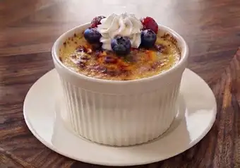 自家製クリームブリュレ