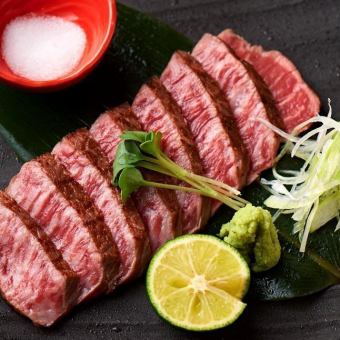 【３H飲放】熟成常陸牛×鮮魚の舟盛五種盛りや本日の握り寿司盛合「天海」全10品7590円⇒6500円